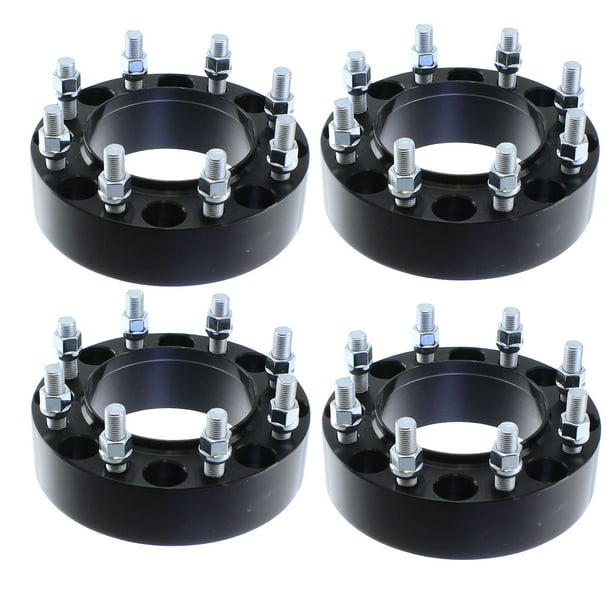 ROADFAR 2X 2 Wheel Spacers Adapters 8x170 to 8x170 125mm 8 Lug fits for 2003-2015 Ford F250 F350 Super Duty Excursion Truck 14x1.5 Studs 